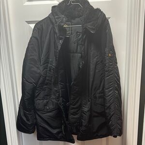 Alpha Industries Black Parka